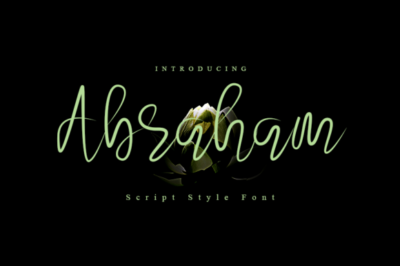 Abraham: A Friendly Handwritten Font for Web Design