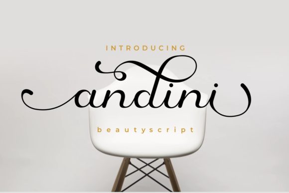Andini: A Font to Elevate Your Brand's Visual Identity