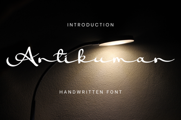 Antikuman: A Bold Script for Creative Projects