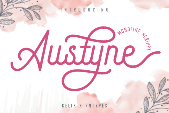 Austyne: A Delicate and Elegant Handwritten Font for Editorial Design