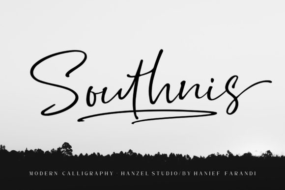 Bring Elegance to Your Creations with Southnis Font