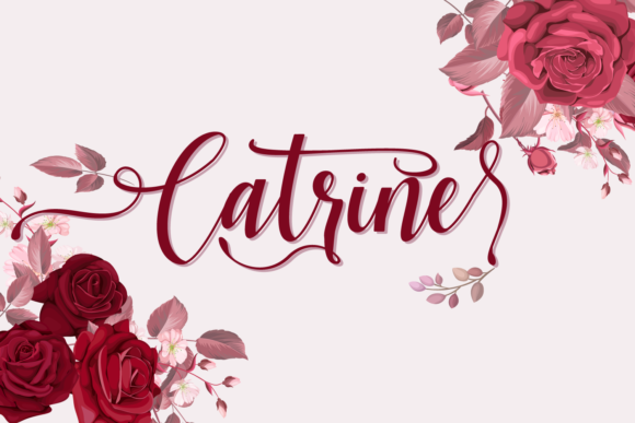 Bring Elegance to Your Handmade Creations with Catrine Font