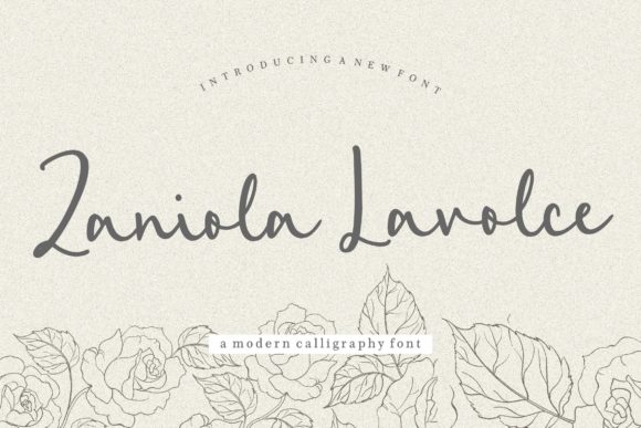 Bring Your Handmade Creations to Life with Zaniola Lavolce Font