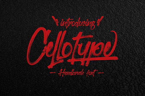 Cellotype: A Flowing Handwritten Font for Elegant Branding