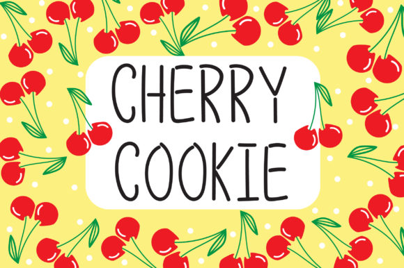 Cherry Cookie: A Charming Font for Creative Makers