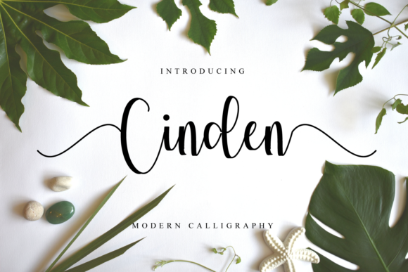 Cinden: A Handwritten Font for Crafters and Creators