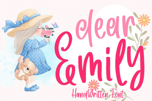 Dear Emily: A Handwritten Font for Crafters and Creators