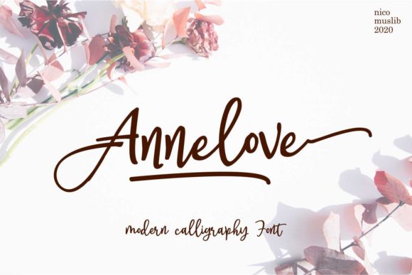 Discover Annelove: The Perfect Font for Your Next Editorial Project