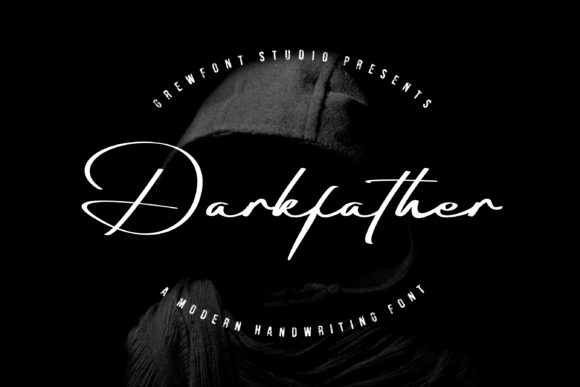 Discover Darkfather: A Charming Script Font for Editorial Design