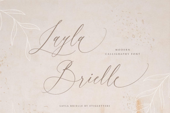 Elevate Your Web Design with Layla Brielle Font