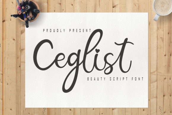 Enhance Your Brand with Ceglist: A Versatile Script Font