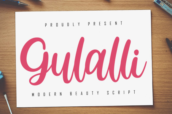 Enhance Your Campaign with Gulalli, the Charming Script Amp Font