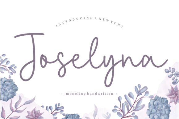 Enhance Your Campaigns with Joselyna: A Charming Script Font