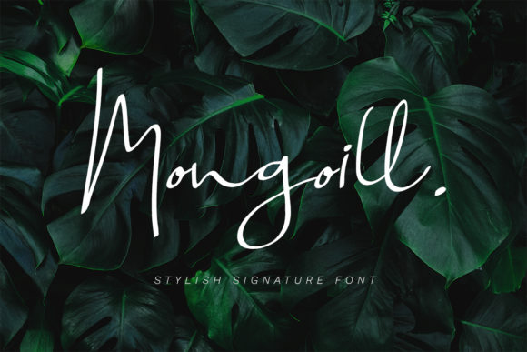 Enhance Your Campaigns with the Flowing Elegance of Mongoill Font