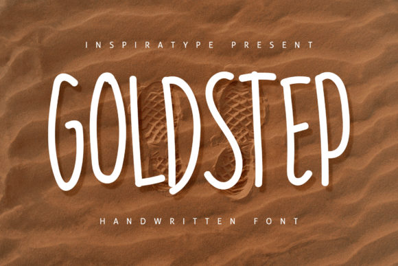 Goldstep: A Handwritten Font for Crafters and Creators