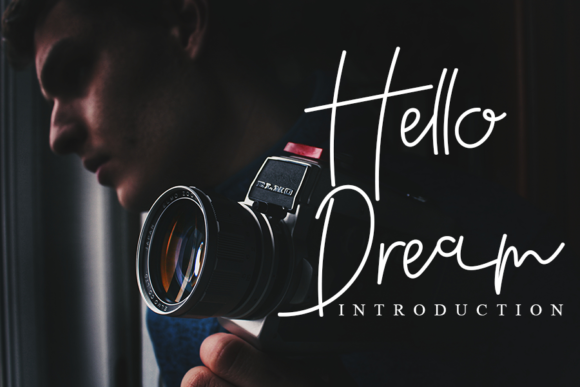 Hello Dream: A Charming Handwritten Font for Makers