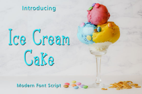 Ice Cream Cake: A Sweet and Quirky Handwritten Font