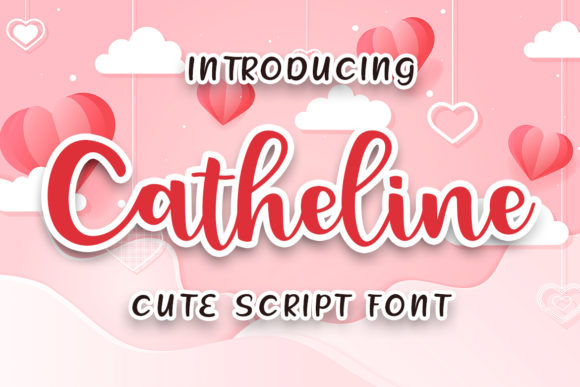 Introducing Catheline: A Delicate Handwritten Font for Elegant Branding