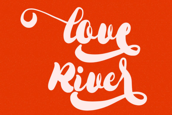 Love River: A Handwritten Font for Memorable Branding
