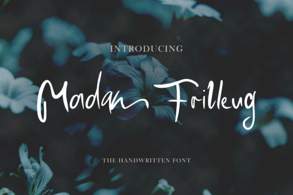 Madam Frilleug: A Timeless Handwritten Font for Distinct Campaigns