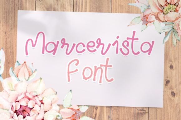 Marcerista: A Handwritten Font for Creative Web Design