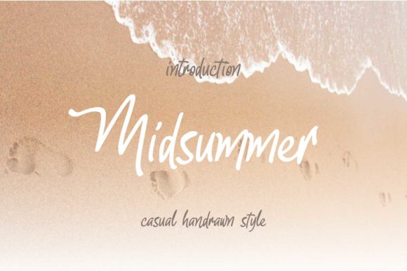 Midsummer: A Handwritten Font for Modern Web Design