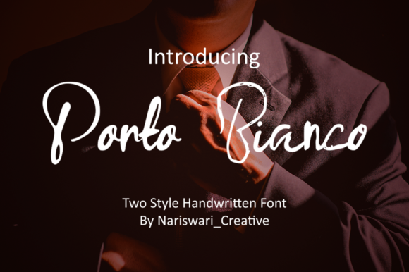 Porto Bianco: A Stylish Script Font for Elegant Campaigns