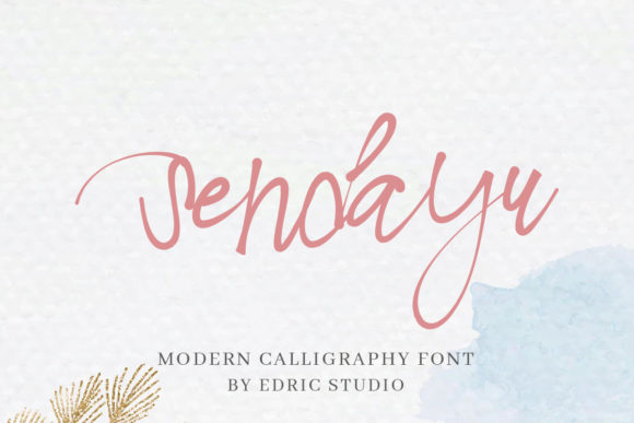 Sendayu: A Handwritten Font for Elegant Editorial Design