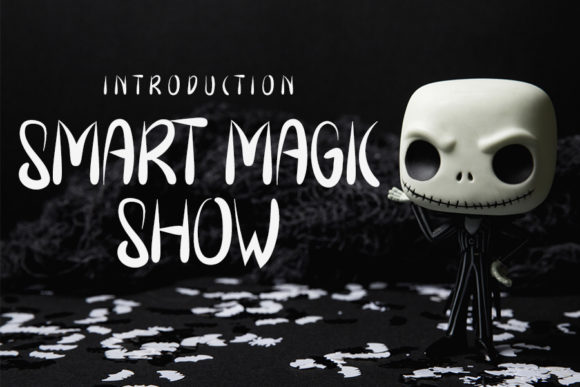 Smart Magic Show: A Handwritten Font for Creative Web Design