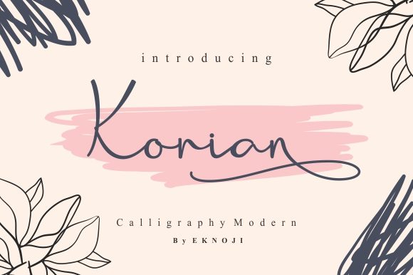 Transform Your Brand with Korian: A Charming Script Font