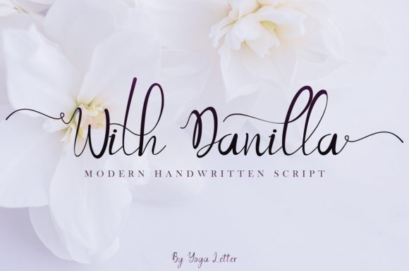 With Danilla: Elevate Your Brand with This Modern Handwritten Script